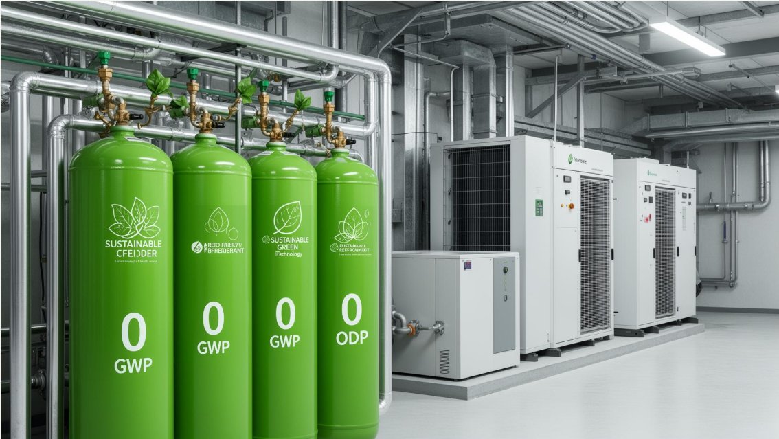 Sustainable HVAC Refrigerants 0 GWP 0 ODP